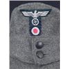 Image 2 : NAZI WEHRMACHT M43 BERGMUETZE/MOUNTAIN TROOPS CAP