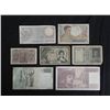 Image 2 : Mixed European Old Paper Money Algeria, France, Italy
