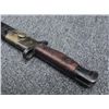 Image 5 : BRITISH M1907 BAYONET WITH LEATHER & BRASS SCABBARD