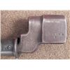Image 3 : BRITISH WWII No 4 MK II SPIKE BAYONET WITH SCABBARD