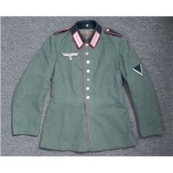 WWII Nazi NCO German Wermacht Artillery Jacket 1st Reg