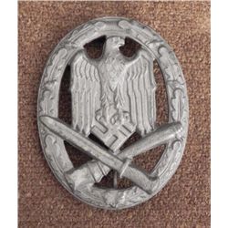 NAZI GENERAL ASSAULT BADGE FOR THE WEHRMACHT-GRADE