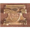 Image 2 : SPAN-AM WAR RHODE ISLAND CARTRIDGE BELT BRASS BUCKLE