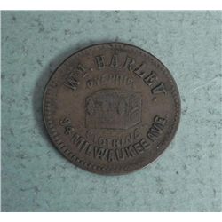 Civil War Store Card Chicago Harlev Trunks, Clothing