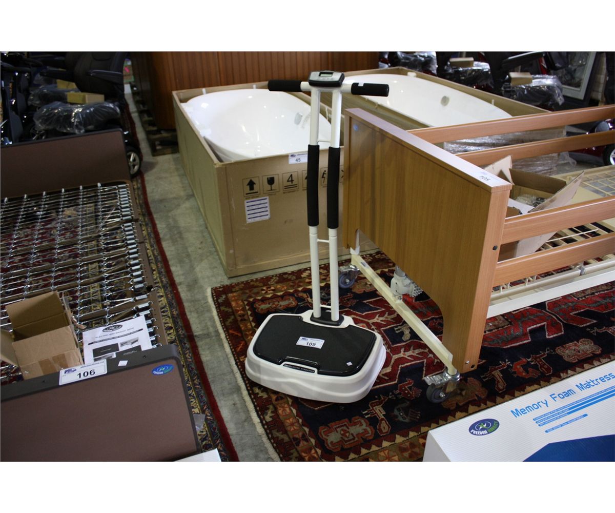 OSCILLATING VIBRATION MUSCLE EXERCISE MACHINE - Able Auctions