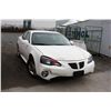 Image 2 : 2008 PONTIAC GRAND PRIX, 4DR, WHITE, VIN # 2G2WP552681167707