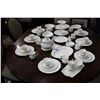 Image 1 : 65PCS ROYAL ALBERT BONE CHINA ENGLAND VAL DOR PATTERN DINNERWARE SET