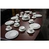 Image 1 : 66PCS ROYAL DOULTON FINE  BONE CHINA ENGLAND ANGELIQUE PATTERN DINNER WARE SET