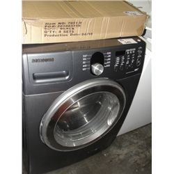 SAMSUNG GREY FRONT LOAD WASHER (AS IS)