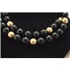 Image 2 : ONYX AND GF BEADED NECKLACE