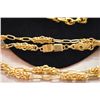 Image 4 : 3 GOLD PLATTED NECKLACES