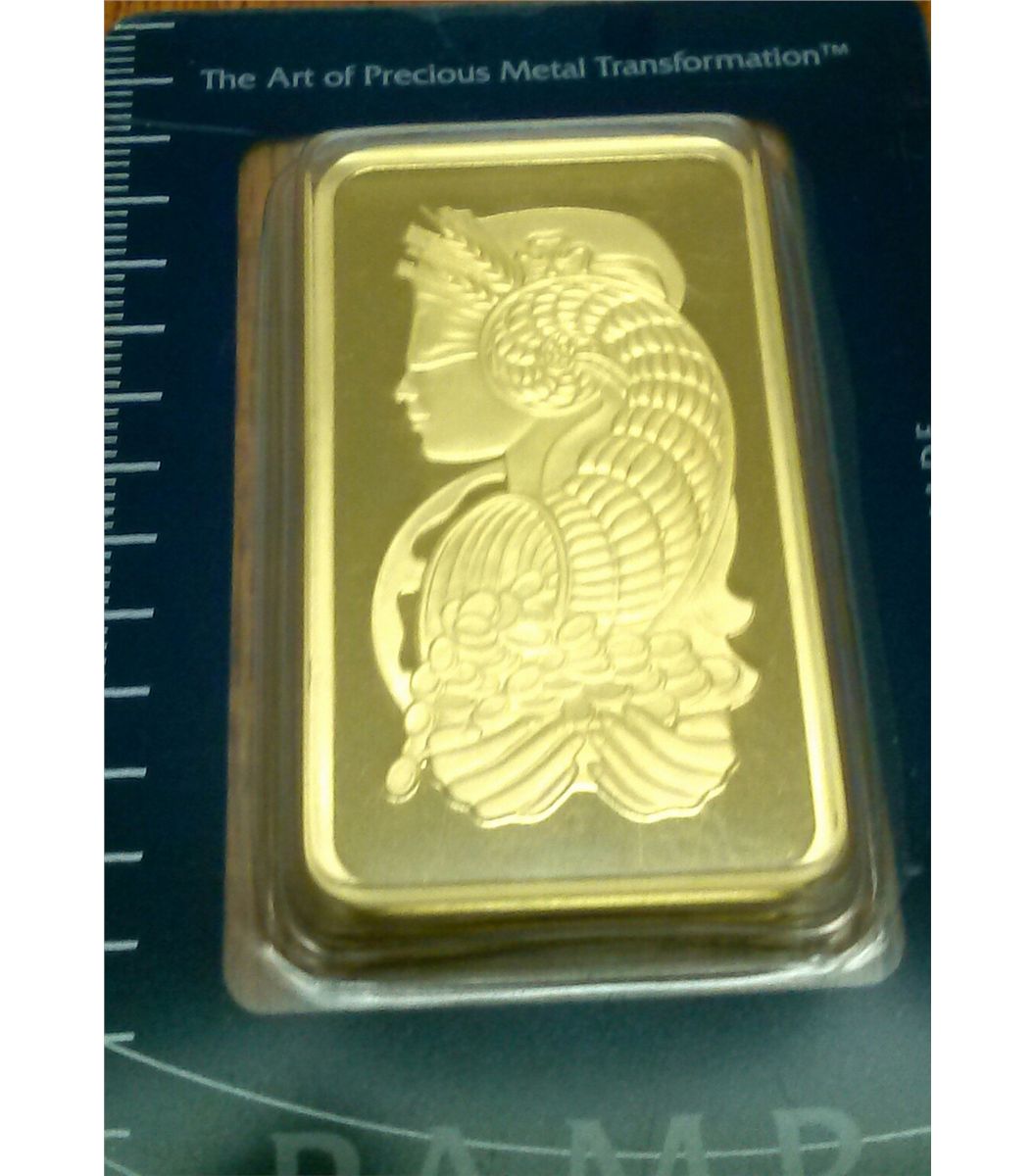Pamp Suisse 100 gram gold bar