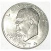 Image 1 : 1974 EISENHOWER "IKE" DOLLAR COIN!! DOLLAR CAME OUT OF SAFE *NICE AU GRADE*!!