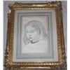 Image 1 : Claude Schuffenecker Original Drawing Bust of Boy Frmd