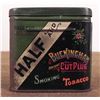 Image 1 : 1900 TIN FROM "HALF AND" BUCKINGHAM CUT PLUG SMOKING