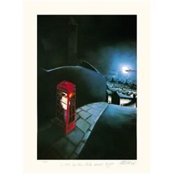 Mackenzie Thorpe 'LOVE BY PALE MOONLIGHT' Lithograph