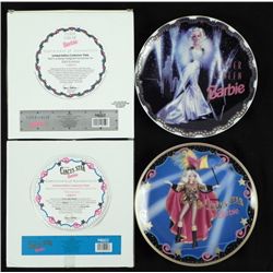 Silver Screen & Circus Star Barbie LTD. Ed. Plate MIB