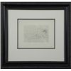 Image 1 : Pierre-Auguste Renoir Etching Femme Au Couchee Framed