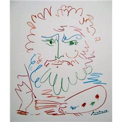 This is a Pablo Picasso giclee titled LE ROI .