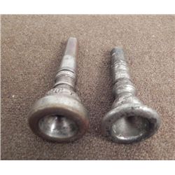 2 TRUMPET MOUTH PIECES-1-VINCENT BACH-NY-10 1/2C