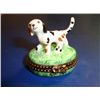 Image 1 : French Hand painted porcelain Limoges box signed