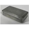 Image 2 : Antique Pewter Make-Up Box Container w/ Hidden Mirror