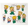 Image 1 : Bob Singer Original Signed Cel 1962 The Jetsons