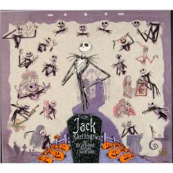 Nightmare Before Christmas, Animation Sericel Art Cel
