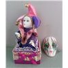 Image 1 : Jester Moving Music Box Dancer & Theater Mask
