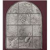 Image 2 : Chagall Silver Ingots Jerusalem Windows Mosaic Set 25oz