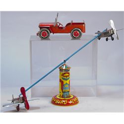 Lot Of 2 - Vintage Marx, USA., Litho. Tin Toys: