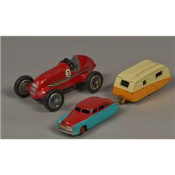 Lot of 3 - Vintage Foreign Made Tin Toys: