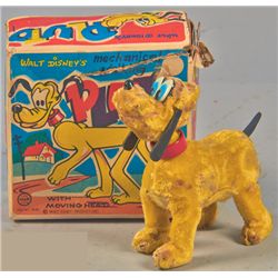 Vintage Mechanical Walking Pluto w/ Moving Head