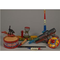 Lot of 9 - Vintage Misc. Toys/Games, Including: