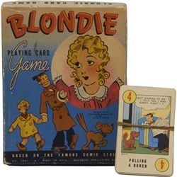 Vintage Blondie Playing Card Game