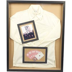 Sammy Davis Jr. Shirt & Sands Casino Items In Frame