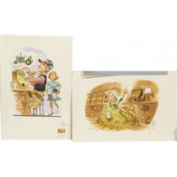 Lot of Jack Davis New Yorker Magazine Original Art: