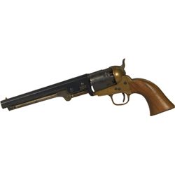 Black Powder Pistol 6 Shot Octagon Barrel Revolver