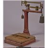 Image 1 : Howe Cast-Iron Balance 2 Beam Scale w/ Weights