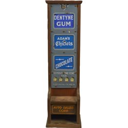 Auto Sales Corp. - Confections Pepsin Gum Wood Display