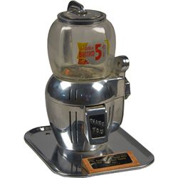5 Cent Atlas Bantam Tray-Type Bulk Vending Machine c194