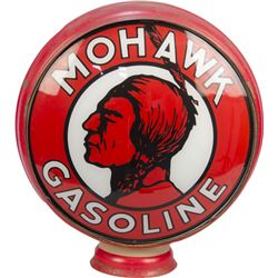 Mohawk Gasoline & Texaco Fire Chief Metal Body Globe