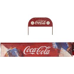 Lot of 3 Coca Cola Signs: