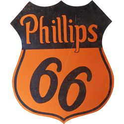 Phillips 66 Tin Shield Sign
