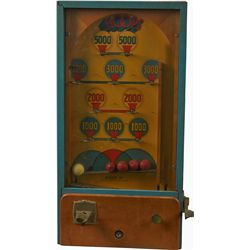Coin-Op "HOOPS" Painted Wood & Glass Countertop