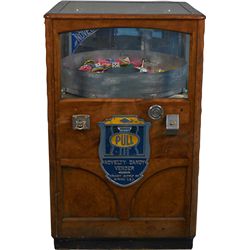 Coin-Op Exhibit Supply Co. Novelty Candy Vender Machine