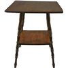 Image 1 : Wooden Side Table w/ Shelf