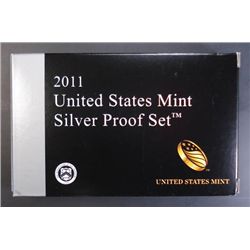 2011 UNITED STATES SILVER PROOF SET IN NICE ORIGINAL  PACKAGING