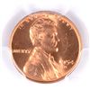 Image 2 : 1954-D LINCOLN CENT, PCGS MS-66!  RED