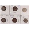 Image 1 : 6 SHIELD NICKELS (66,67 NR, 68,72,82,76)